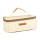 thumbnail image 5 of Bolsa de almacenamiento de utensilios de cocina para acampar, bolso de mano, cubiertos, organizador de vajilla portátil para Beige, 5 of 9