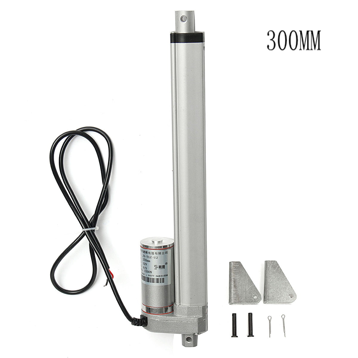DC Electric Motor 12V Stroke 100mm Speed 10/16mm/s 750N/600N Linear Actuator 