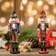 thumbnail image 5 of Soldado De Cascanueces, Figura De Cascanueces De 38Cm, Adornos De Madera Para El Hogar, Decoración De Fiesta De Navidad, Regalos De Año Nuevo Para Niños Advancent HA040335-01, 5 of 6