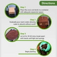 thumbnail image 6 of PURELY- 2-Pack 650G Coconut Growing Media Fiber Potting Soil Gardening Coco Coir Bricks, 6 of 6
