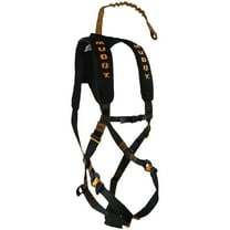 Muddy Diamondback Safety Harness, Lineman's Rope, Tree Strap, Suspension Relief Strap & Carabiner