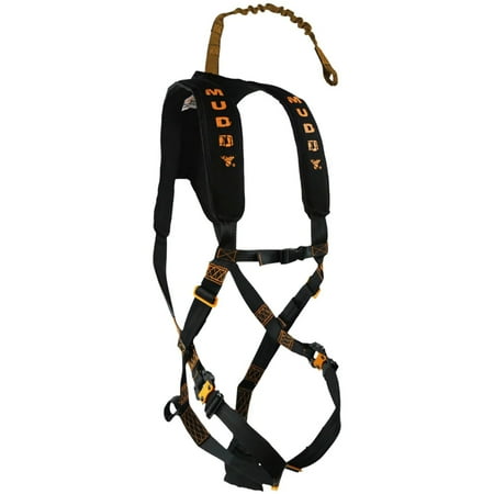 Muddy Diamondback Safety Harness, Lineman's Rope, Tree Strap, Suspension Relief Strap & Carabiner