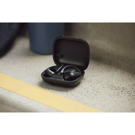 Beats Powerbeats Pro 2 - Wireless Noise Cancelling Workout Earbuds with Secure- Fit Earhooks, Up to 45-Hour Battery with Charging Case, Sweat & Water Resistant, Heart Rate Monitoring - Jet Black