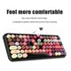 thumbnail image 5 of 308i Wireless Bluetooth Keyboard 84 Keys Round Button Gaming Keyboard for Desktops and Tablets Compatible with Windows/Mac/Android/iOS, 5 of 5