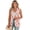 Cute Strawberry, variant on Cartoon Floral Colorful Print Womens Vest Fashion Dressy Single Button Sleeveless Blazer Suit Jackets Office Work Clothes, Size 3XL