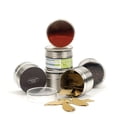 thumbnail image 3 of 4-Oz Clear Top Magnetic Tin Stainless Steel Home or Office Food Storage, 3 of 4