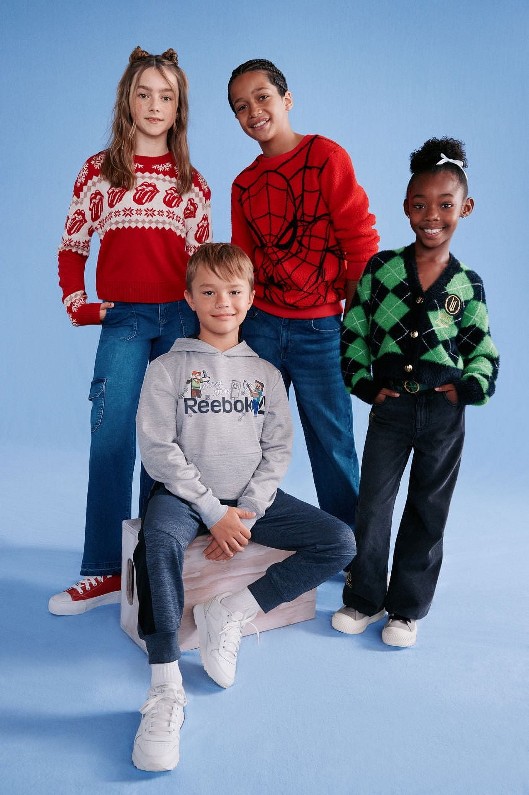 Wonder Nation Boys Distressed Straight Leg Denim Jeans Sizes 4-18