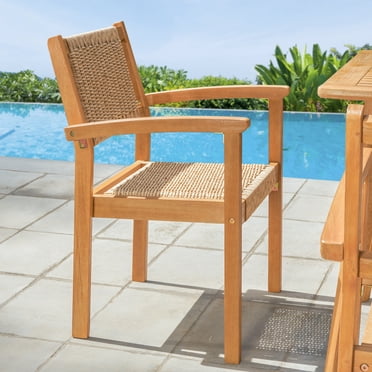 CoSoTower Honey Wood Dining Chair - Set Of 2