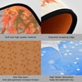 thumbnail image 3 of SKYSONIC Fall Red Maple Leaves Kitchen Rugs 2 Pieces, Autumn Sky Floor Mat Room Area Rug Washable Carpet Perfect for Living Room Bedroom Entryway, 3 of 7