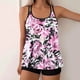 thumbnail image 1 of Traje de baño para mujer, traje de baño conservador dividido con estampado grande para mujer, traje de baño dividido, trajes de baño para mujer, 1 of 6