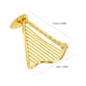 thumbnail image 5 of Adorno de arpa de simulación, modelo de Mini arpa, instrumento Musical de arpa realista, 5 of 8
