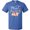 Royal Blue, variant on Blessed to Be an Aunt with Flowers T-Shirt