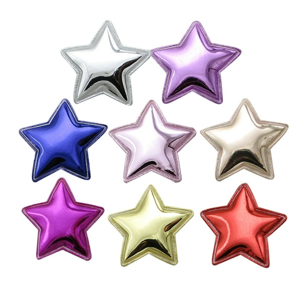 40pcs Small Stars For Cake Baking Mini Star Ornaments For Diy Crafts Tiny Star Props For Party Supplies,Creative Star Decorations