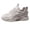 Light Gray #120, variant on Women's Platform Sneakers Low Top Lace-Up Breathable Thick-Sole Casual Sneakers Women's Fashion Mesh Sneakers, 39