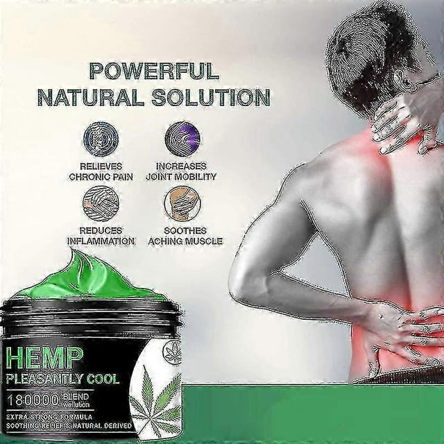Anti-inflammation Hemp Cream For Neck Pain Balm Pain Relief Relieve Musle Relief Hemp Cream Relief Arthrit