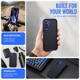 thumbnail image 5 of for Samsung Galaxy A26 5G Rugged Case, Triple-Layers [Military Grade Protection] Anti-Scratch Phone Cover Shockproof Heavy Duty Durable Case for Samsung Galaxy A26 5G, Darkblue, 5 of 10
