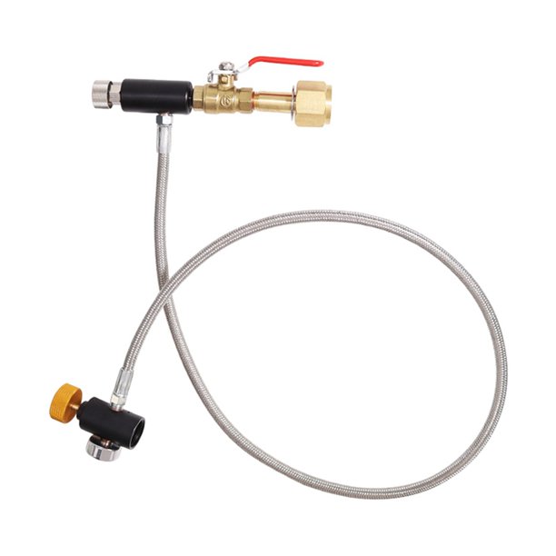 G5/814 CO2 Cylinder Refill Adapter Hose, CO2 Refill Station Connector