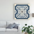 thumbnail image 3 of Trademark Fine Art 'Indigo Motif I' Canvas Art by June Erica Vess, 3 of 4