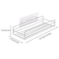 thumbnail image 1 of Estante de almacenamiento para baño de hierro forjado, almacenamiento para baño de hierro forjado, estante colgante para baño, organizador de inodoro Ultra sensible, 1 of 8