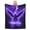 50x40, variant on Halloween Phoenix Blanket Fantasy Galaxy Throw Soft Flannel Fleece Cozy Purple Fire Bird Art Home Decor Gift for Adults 50x40
