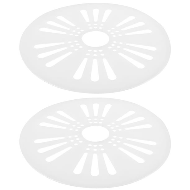 Tapa giratoria para lavadora, cubierta de seguridad de plástico, tapa giratoria para secadora, suministros para lavadora, 2 uds.