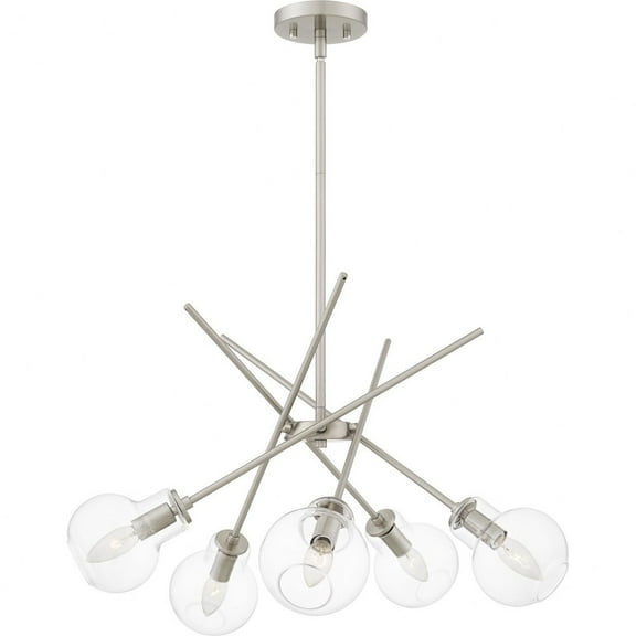 Quoizel Lighting - Asha - 5 Light Chandelier In Modern Style-10.75 Inches Tall