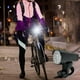 thumbnail image 1 of Juego de luces de bicicleta de aleación de aluminio, recargable por USB, 2000 mAh, resistente al agua IP65, luces delanteras y traseras, 3 modos de brillo, luz blanca y cálida, duración de la, 1 of 5