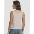 thumbnail image 3 of Women V Neck Tank Tops Summer Sleeveless Casual Tops Loose Fit Banded Bottom Shirts, 3 of 6