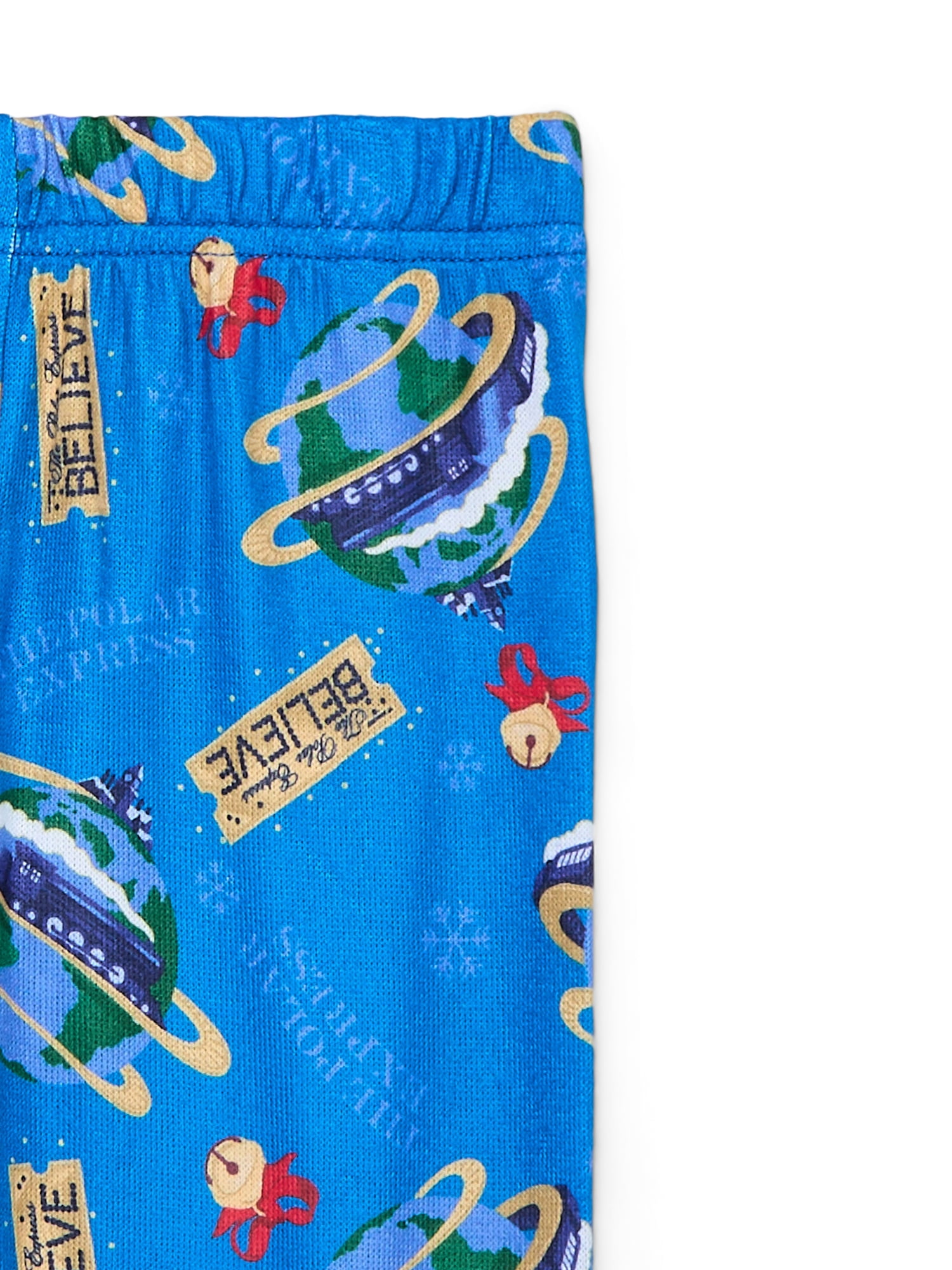 Polar Express Toddlers' Christmas Snug Fit Top and Pants Pajama Set, 2-Piece, Sizes 12M-5T