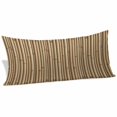 thumbnail image 2 of Country Farmhouse Body Pillow Covers 20"x54", Vintage Plants Lines Pattern Brown Soft Brushed Microfiber Breathable Throw Pillow Covers, Pillowcase with Zipper for Couch Sofa Bedroom Living Room, 2 of 9