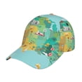 thumbnail image 1 of Balery USA Tourist Map Gorra de béisbol de tamaño ajustable para correr, entrenar y actividades al aire libre. Gorra de papá para todas las estaciones., 1 of 6