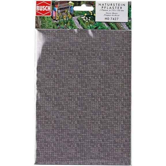 busch 7427 stone pavement ho scenery scale model scenery