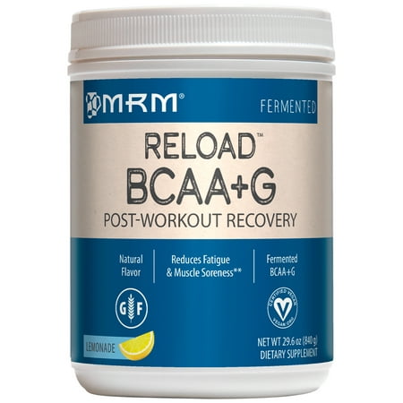 MRM  BCAA   G Reload  Post-Workout Recovery  Lemonade  1 85 lbs  840