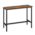 thumbnail image 2 of VASAGLE Bar Table, Narrow Long Bar Table, Kitchen Dining Table, High Pub Table, Sturdy Metal Frame, Industrial Design, 15.7 x 47.2 x 35.4'', 2 of 7