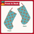 thumbnail image 2 of Lsque 18 Inches Funny Chicken Pattern Christmas Stockings Hanging Ornaments,Knitted Xmas Fireplace Hanging Stocking,Holiday Decoration, 2 of 8