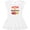 AA-White, variant on Inktastic Bloodhound Loved by a (Dog Breed) Girls Toddler Dress