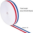 thumbnail image 3 of HAOAN 20Yards Blue Sky White Clouds Ribbon 1 Inch Wide Sky Clouds Polyester Ribbon 0.3mm Thick White and Blue Decorative Ribbon, 3 of 5