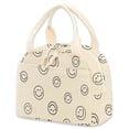 thumbnail image 1 of Lonchera para mujer, bonita bolsa de almuerzo con aislamiento de pana para niñas, bolsa de almuerzo térmica reutilizable vintage para el trabajo, lonchera térmica, bolsa bento, escuela/picnic/viaje, 1 of 6