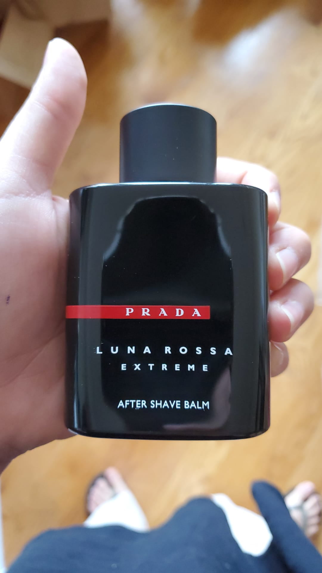PRADA Luna Rossa EXTREME for Men AFTER SHAVE BALM 3.4oz