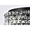 thumbnail image 4 of Maxime 16 inch black flush mount, 4 of 8