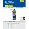 thumbnail image 2 of Pintura Aerosol Spray Lata Metalico Plata 300ml Hogar Surtek SURTEK AEM301, 2 of 3