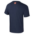 thumbnail image 3 of Men's Colosseum Navy Auburn Tigers Color Pop Active Blend T-Shirt, 3 of 3