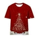 thumbnail image 4 of Camisetas Casuales de las Mujeres Suéter de Manga Corta Impreso Cuello Redondo, Poliéster Ligero para Todas las Estaciones Diario Y Confort de Uso, 4 of 4