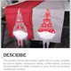 thumbnail image 5 of Cateissary Manteles individuales de Navidad para hombre viejo sin rostro con pierna larga, mantel para comedor, mantel para mesa, decoración del hogar, Gris, 5 of 6