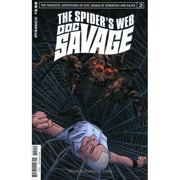 Doc Savage: The Spider's Web #2A VF ; Dynamite Comic Book