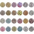 thumbnail image 1 of 24 Pieces Leopard Pattern Fridge Magnets Watercolor Round Refrigerator Magnets Colorful Glass Fridge Magnets Cute Decorative Magnets for Classroom Whiteboard Locker Fridge Supplies, 1 of 7