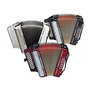 Hohner HA3522 Corona II Classic Diatonic Accordion Red Pearl