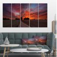 thumbnail image 1 of Pathway to Fairy Autumn Sky - Impression Paysage Oeuvre Murale, 1 of 3