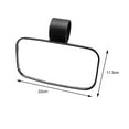 thumbnail image 5 of 1.5-1.75-2-inch Universal Rearview Mirror Large View Rotating Convex Side View Mirror for UTV/ATV, 5 of 6