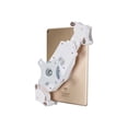 thumbnail image 2 of CTA Digital Rotating Wall Mount - Bracket - for tablet - white - screen size: 7"-14" - mounting interface: 75 x 75 mm - wall-mountable, 2 of 4